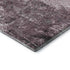 8' X 8' Pink Charcoal And Ivory Abstract Washable Round Rug With UV Protection