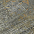 5' X 8' Gold Gray And Silver Abstract Washable Area Rug With UV Protection