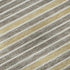 5' X 8' Brown Gold And Silver Striped Washable Area Rug With UV Protection
