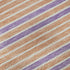 5' X 8' Lime Green Peach Teal And Purple Striped Washable Area Rug With UV Protection
