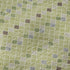 8' X 8' Artichoke Green Gray And Silver Striped Washable Round Rug With UV Protection
