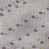 8' Lavender Gold And Gray Striped Washable Area Rug With UV Protection