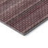5' X 8' Burgundy Merlot And Pink Striped Washable Area Rug With UV Protection