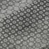 8' Gray Silver And Charcoal Striped Washable Area Rug With UV Protection