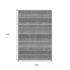 9' X 12' Gray Silver And Charcoal Striped Washable Area Rug With UV Protection