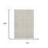 9' X 12' Beige And Ivory Geometric Washable Area Rug With UV Protection