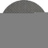 8' X 8' Black Gray And Silver Geometric Washable Round Rug With UV Protection