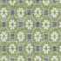 9' X 12' Green Gray And Ivory Geometric Washable Area Rug With UV Protection
