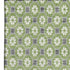 9' X 12' Green Gray And Ivory Geometric Washable Area Rug With UV Protection