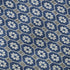 8' X 8' Navy Blue Gray And Silver Geometric Washable Round Rug With UV Protection