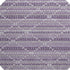 8' X 8' Purple Gray And Ivory Geometric Washable Round Rug With UV Protection