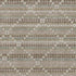 8' Taupe Brown And Ivory Geometric Washable Area Rug With UV Protection