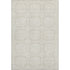 5' X 8' Beige Ivory And Taupe Geometric Washable Area Rug With UV Protection