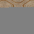 9' X 12' Terra Cotta And Ivory Geometric Washable Area Rug With UV Protection