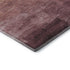 8' X 8' Mauve Beige And Pink Striped Washable Round Rug With UV Protection