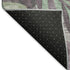 8' Lavender And Mint Green Floral Washable Area Rug With UV Protection