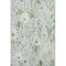 5' X 8' Mint Green And Ivory Floral Washable Area Rug With UV Protection