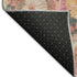 5' X 8' Blush Orange And Ivory Floral Washable Area Rug With UV Protection