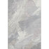5' X 8' Beige Gray And Silver Abstract Washable Area Rug With UV Protection