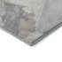 5' X 8' Beige Gray And Silver Abstract Washable Area Rug With UV Protection