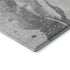 9' X 12' Gray Silver And Charcoal Abstract Washable Area Rug With UV Protection