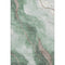 5' X 8' Green Taupe And Ivory Abstract Washable Area Rug With UV Protection