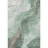5' X 8' Green Taupe And Ivory Abstract Washable Area Rug With UV Protection