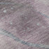 8' X 8' Lavender Blue And Ivory Abstract Washable Round Rug With UV Protection