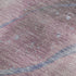 5' X 8' Mauve Blue And Ivory Abstract Washable Area Rug With UV Protection