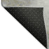 8' Gold Gray And Ivory Striped Washable Area Rug With UV Protection