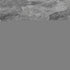8' Gray Silver And Charcoal Floral Washable Area Rug With UV Protection