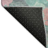 8' X 8' Pink And Teal Floral Washable Round Rug With UV Protection