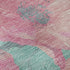 8' X 8' Pink And Teal Floral Washable Round Rug With UV Protection