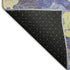 8' Wheat And Lavender Floral Washable Area Rug With UV Protection
