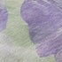 5' X 8' Lavender And Green Floral Washable Area Rug With UV Protection