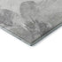 8' X 8' Beige Gray And Ivory Floral Washable Round Rug With UV Protection