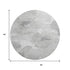 8' X 8' Beige Gray And Ivory Floral Washable Round Rug With UV Protection
