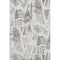 5' X 8' Linen Ivory And Gray Geometric Washable Area Rug With UV Protection