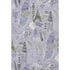 5' X 8' Lavender Ivory And Gray Geometric Washable Area Rug With UV Protection