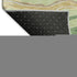 9' X 12' Green Wheat And Ivory Striped Washable Area Rug With UV Protection