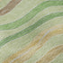 9' X 12' Green Wheat And Ivory Striped Washable Area Rug With UV Protection