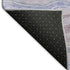5' X 8' Lavender Ivory And Lilac Striped Washable Area Rug With UV Protection