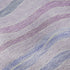 5' X 8' Lavender Ivory And Lilac Striped Washable Area Rug With UV Protection