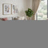 8' X 8' Salmon Gray And Silver Geometric Washable Round Rug With UV Protection