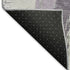 5' X 8' Lavender Ivory And Gray Abstract Washable Area Rug With UV Protection
