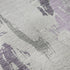 5' X 8' Lavender Ivory And Gray Abstract Washable Area Rug With UV Protection