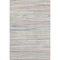 5' X 8' Beige Pink And Purple Striped Washable Area Rug With UV Protection