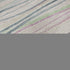 8' X 8' Pink Mint Green And Ivory Striped Washable Round Rug With UV Protection