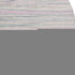 8' X 8' Pink Mint Green And Ivory Striped Washable Round Rug With UV Protection