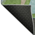 5' X 8' Blue Green And Gray Geometric Washable Area Rug With UV Protection
